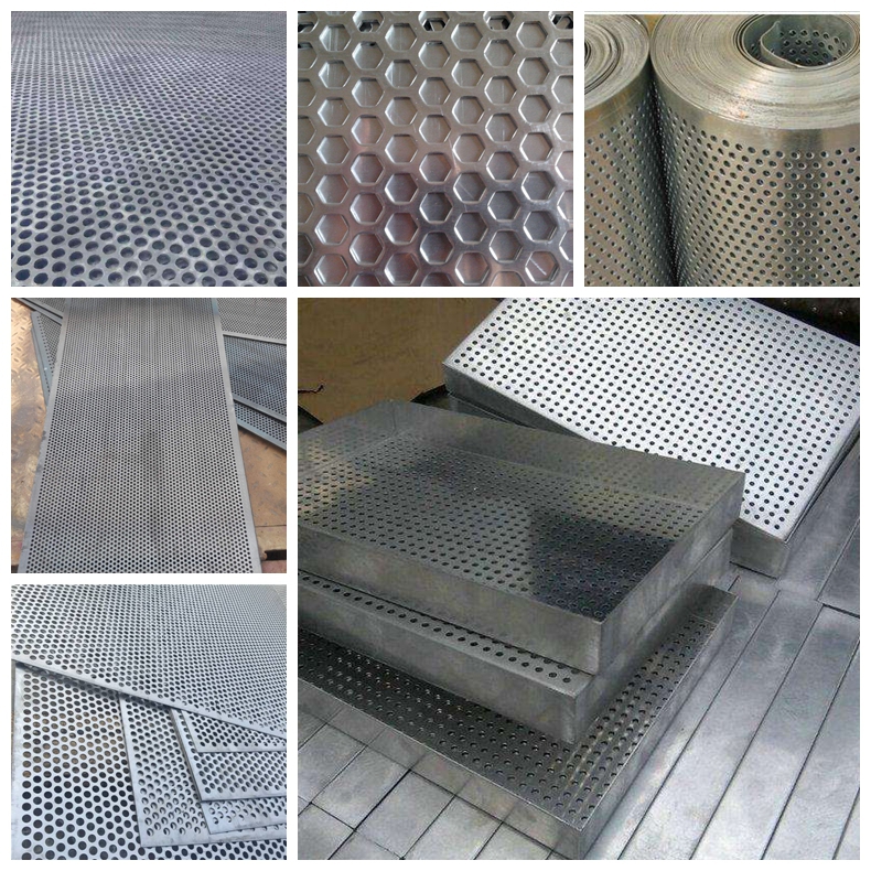 Perforated metal sheet